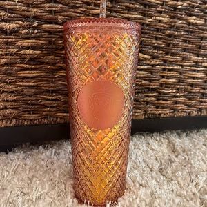New Starbucks venti rose gold tumbler